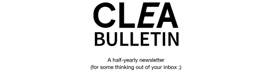 CLEA bulletin header
